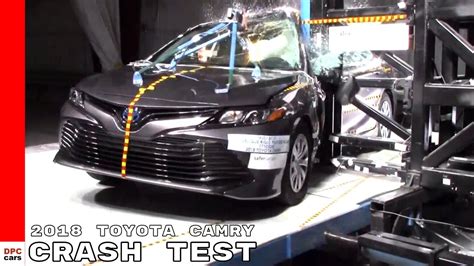 2018 toyota camry xle crash test rear impact|2018 Toyota Camry Crash Test & Rating .